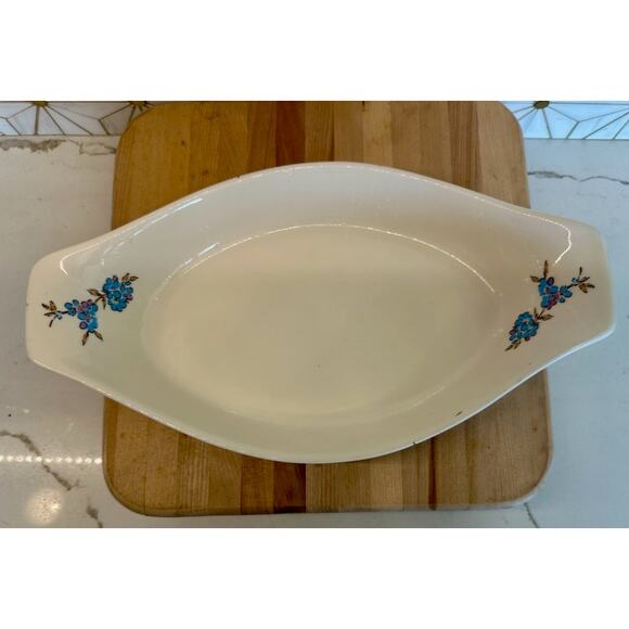 Himark "Floral Mist" Vegetable Serving Dish | 13x6x2 |‎ Vintage Japan - Picture 3 of 4